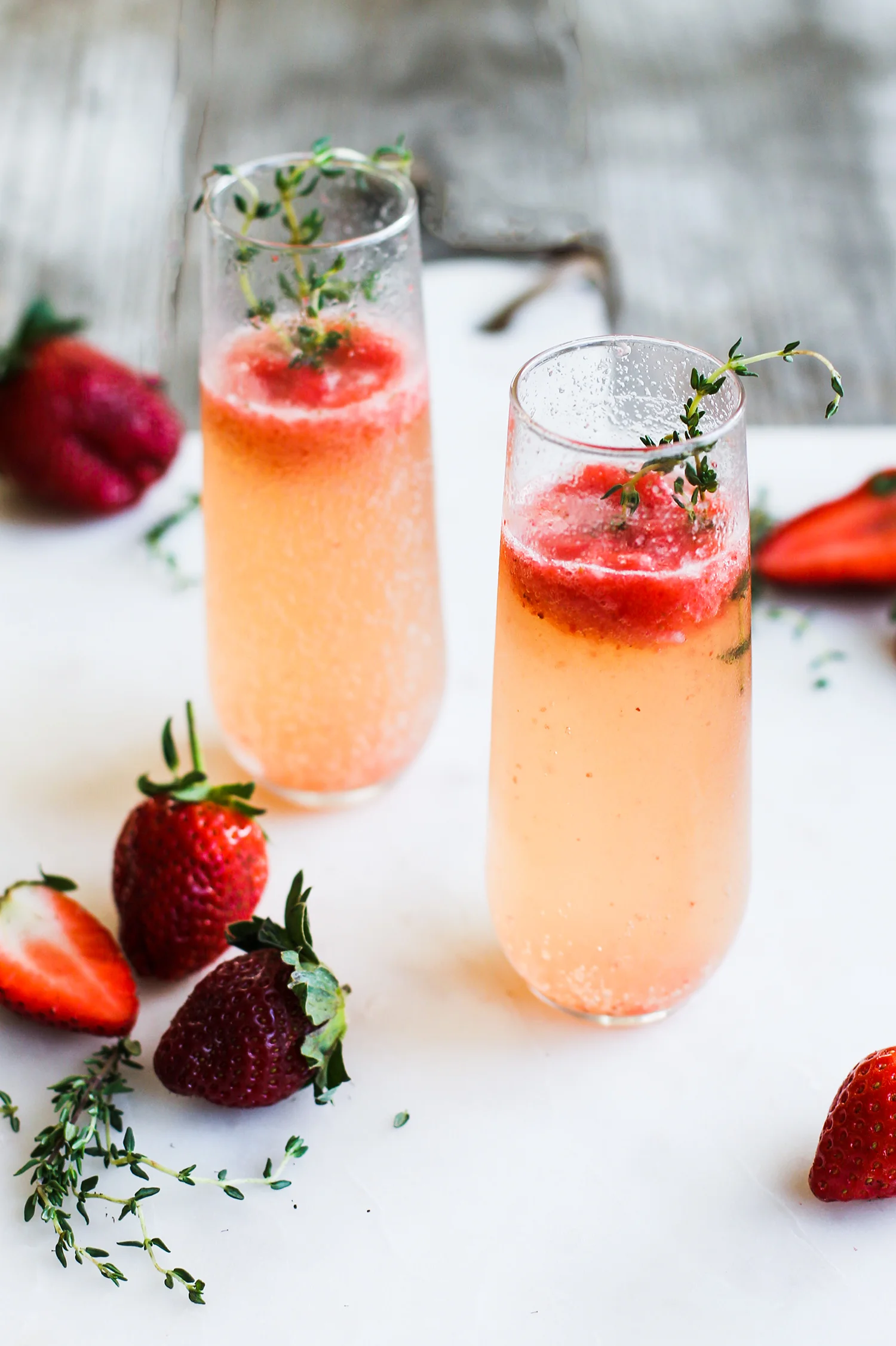 Strawberry Thyme Bellinis My Diary Of Us