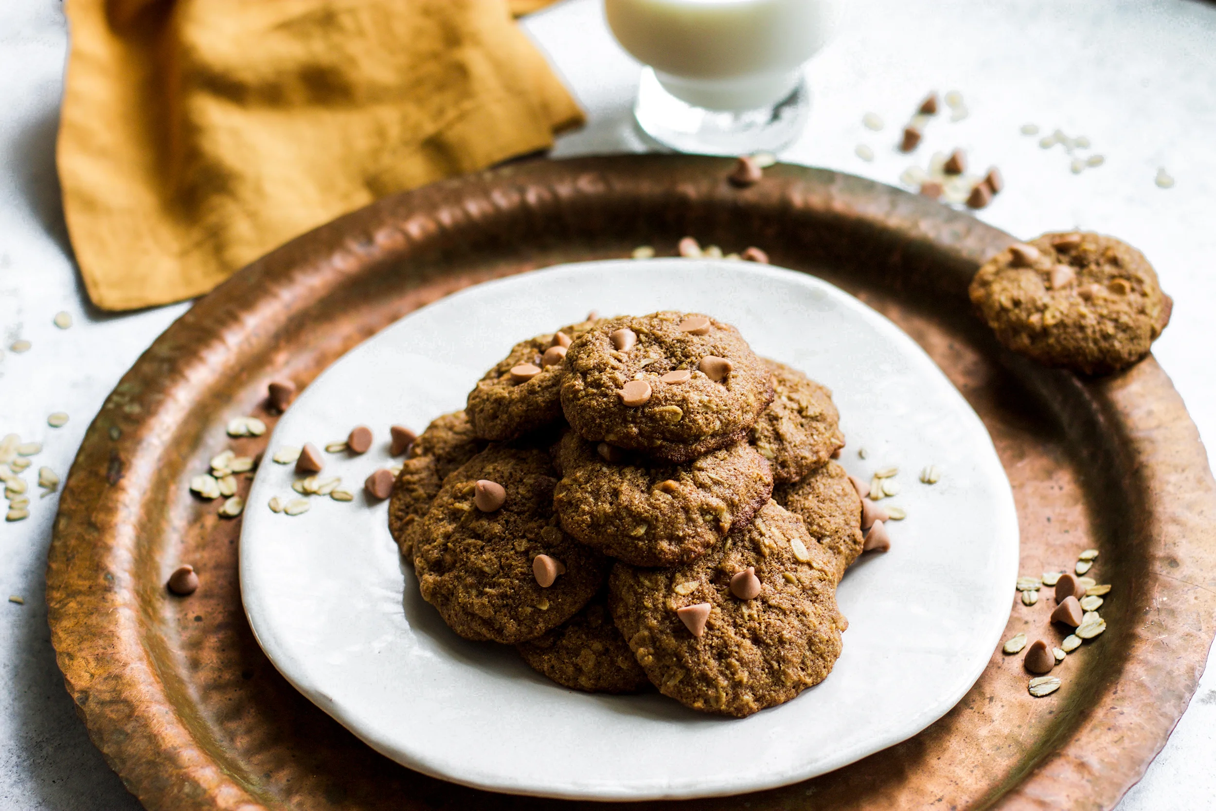 Healthier Oatmeal Scotchies — My Diary of Us