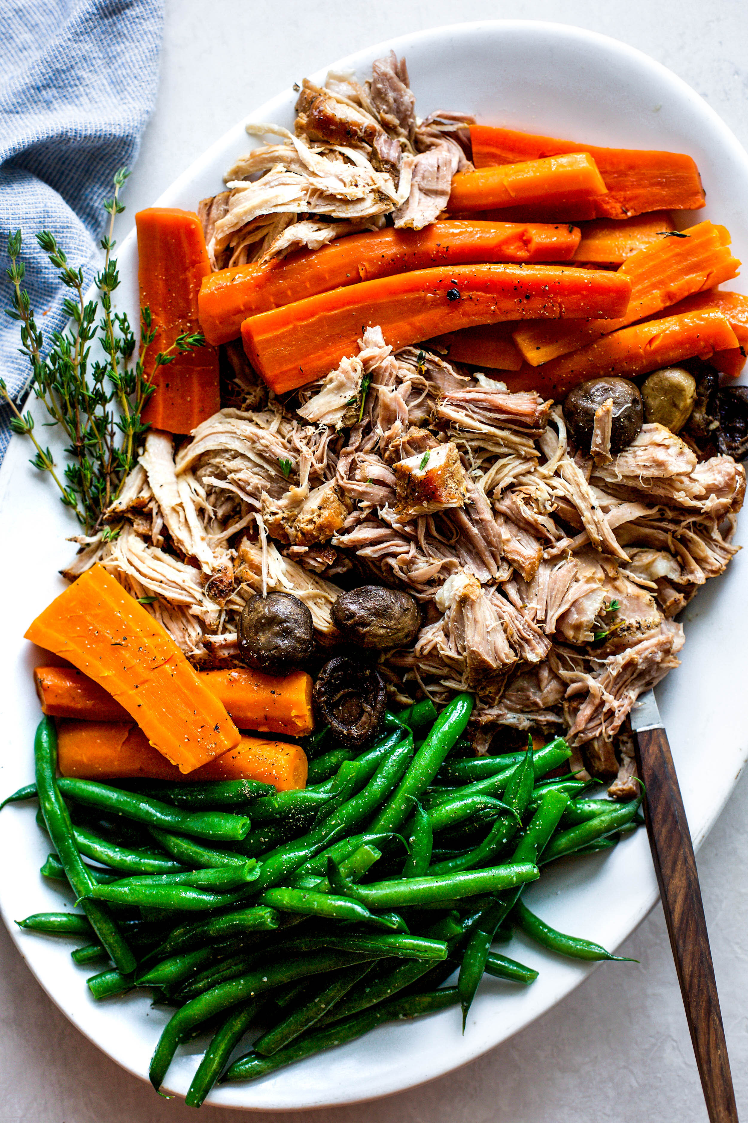 Easy Slow Cooker Pork Roast with Only 3 Ingredients