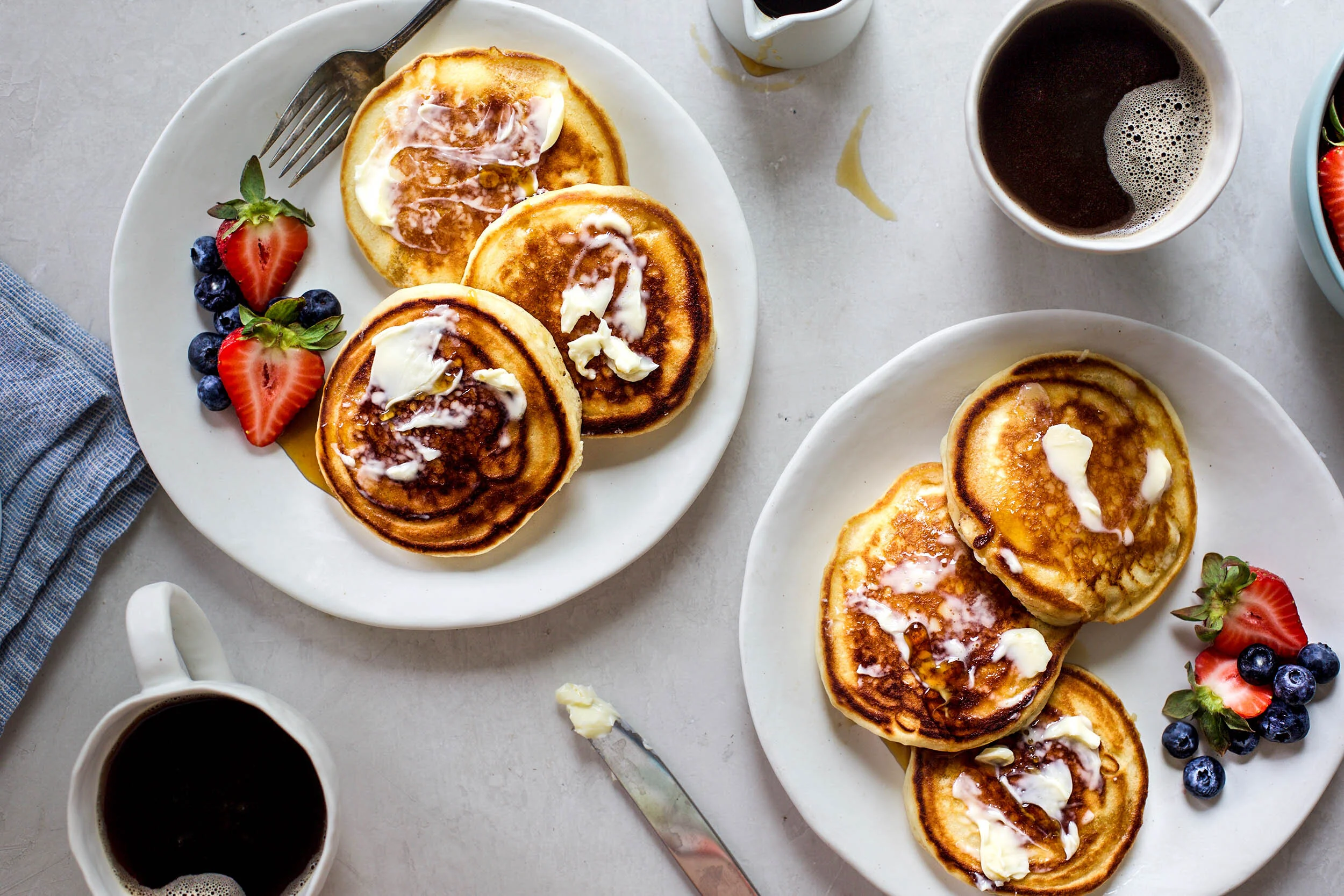 Pancakes - fluffy, quick, no fail