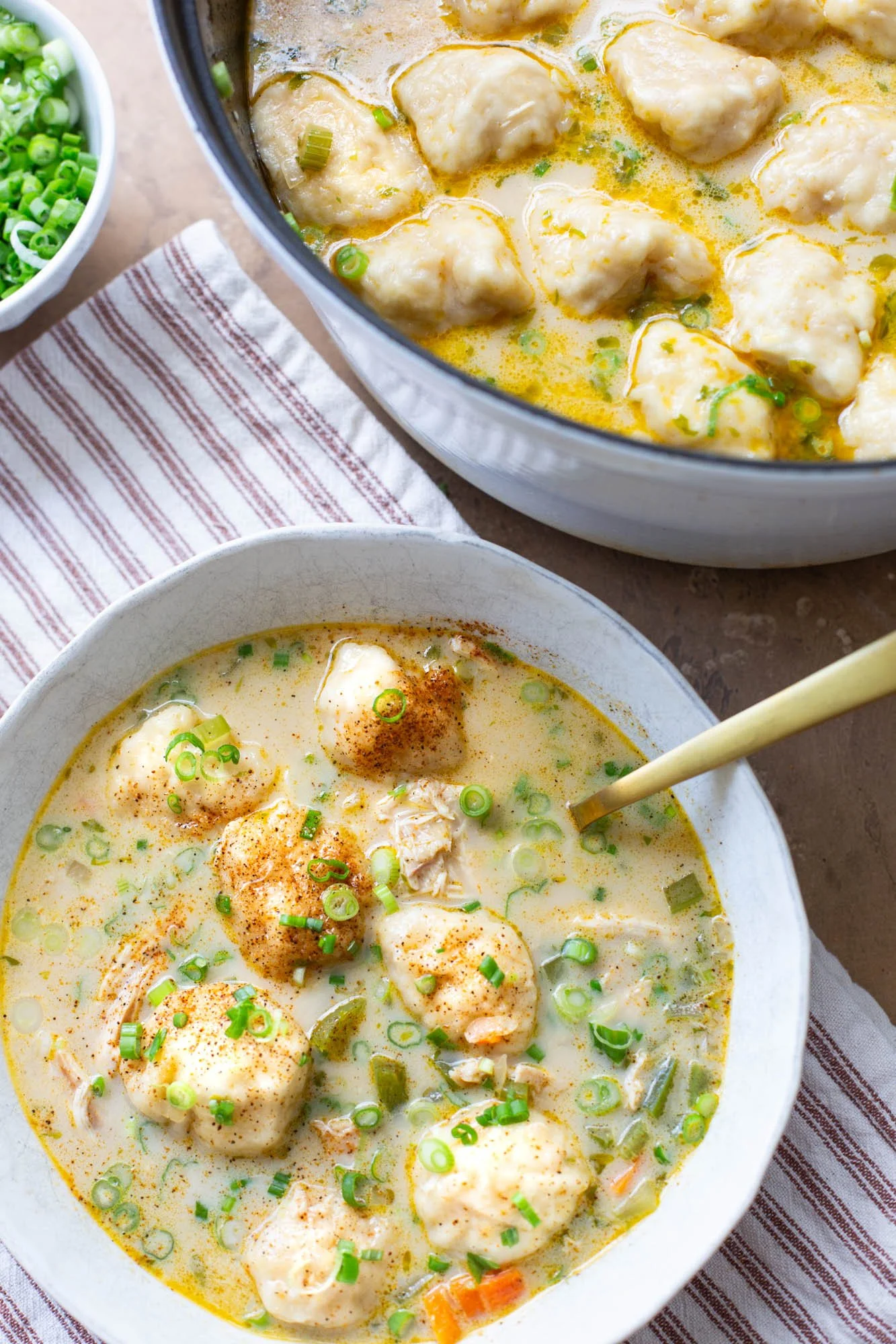 Easy Cajun Chicken and Dumplings