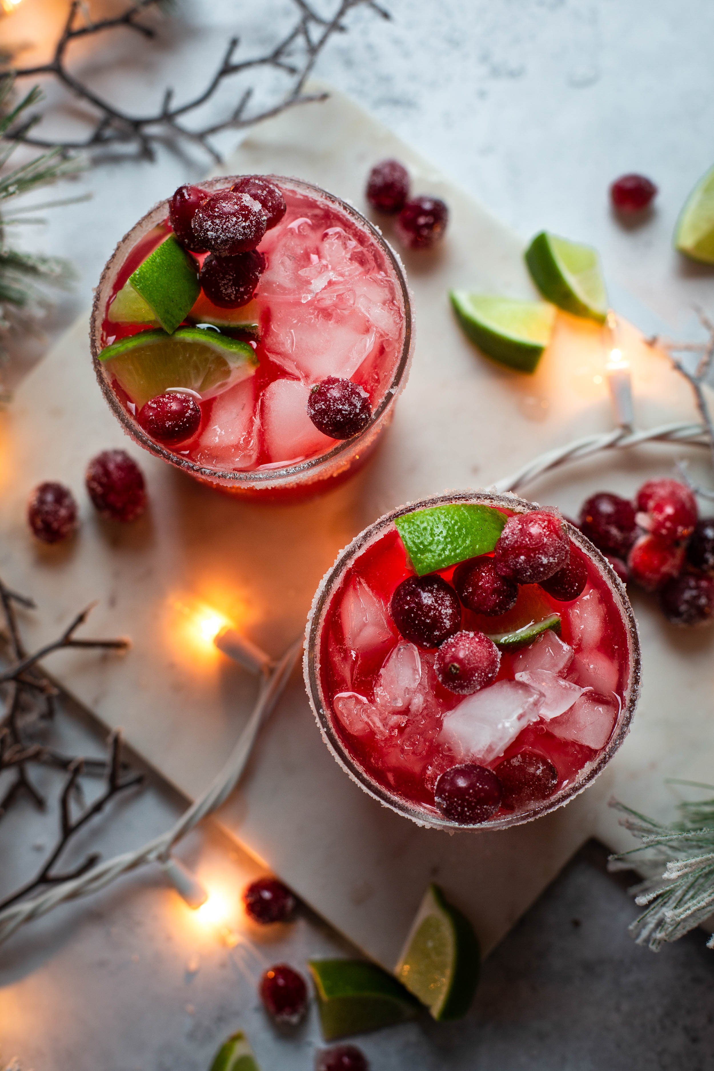Delicious Cranberry Margaritas — My Diary of Us
