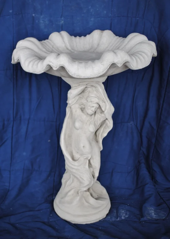 Nude Lady Birdbath