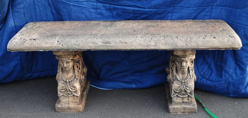 Old Stone Bench