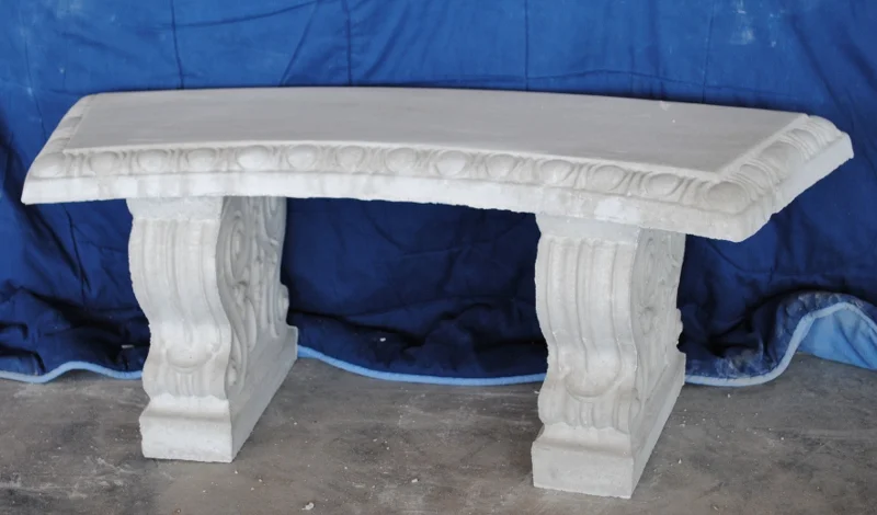 Small Curved Bench