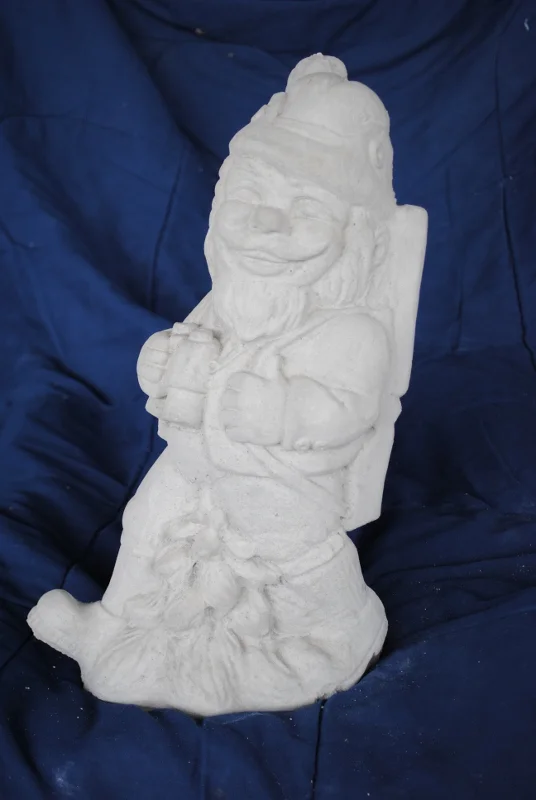 Gnome with Gun and Binoculars