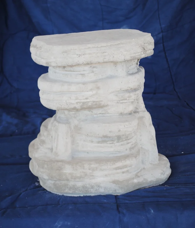Stacked Stone Pedestal