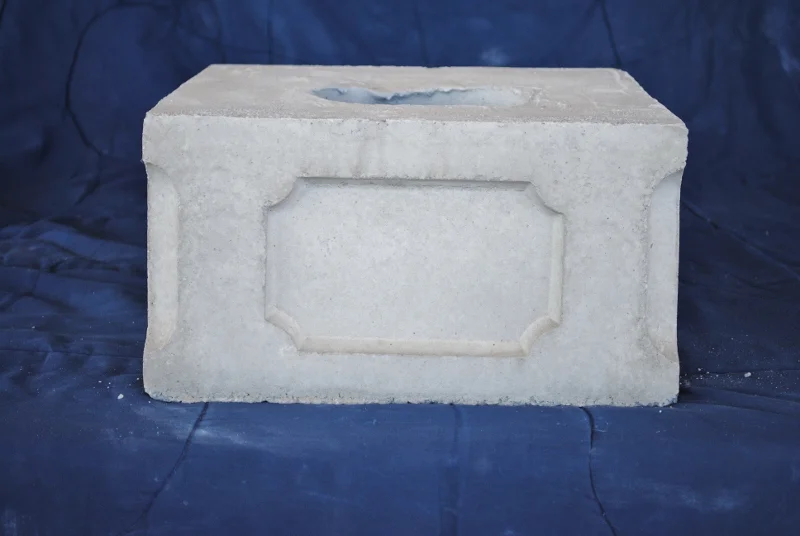 Square Temple Pedestal
