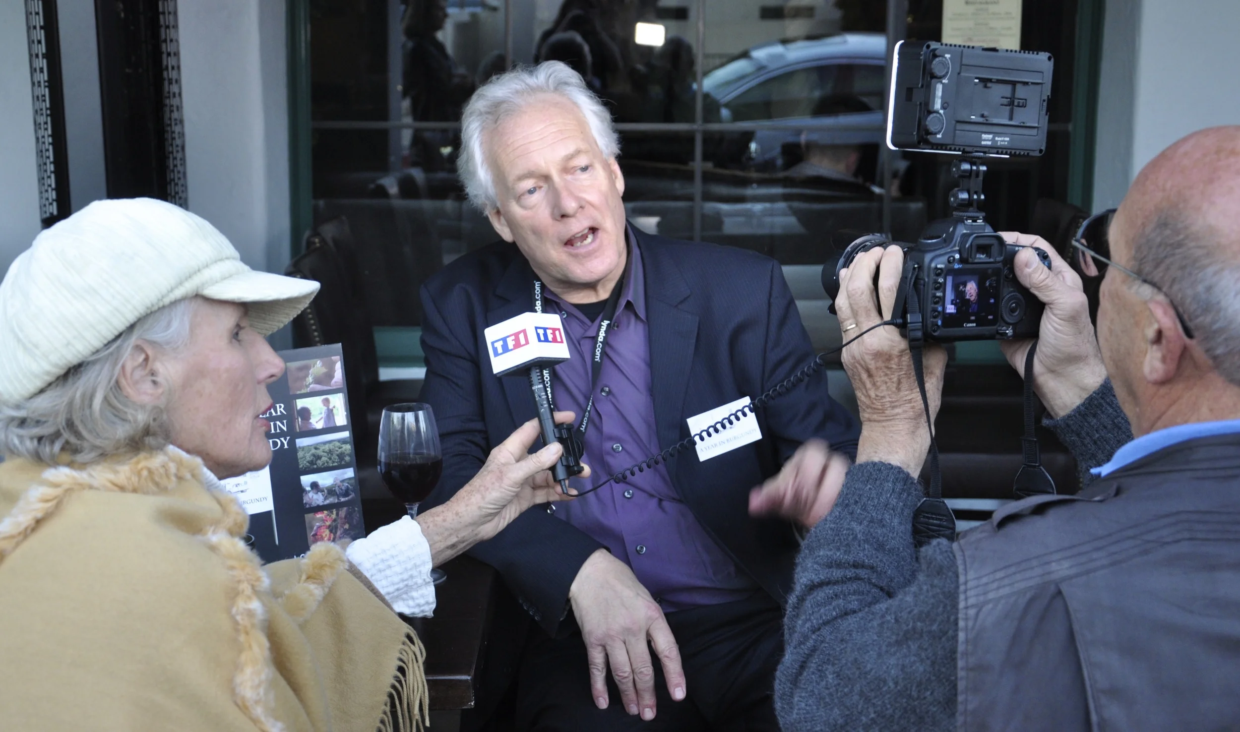   A YEAR IN BURGUNDY  and  A YEAR IN CHAMPAGNE  have won media coverage in more than 30 countries, including rave reviews in all leading wine publications in the US, UK and France, and major newspapers like the Wall Street Journal and Financial Times