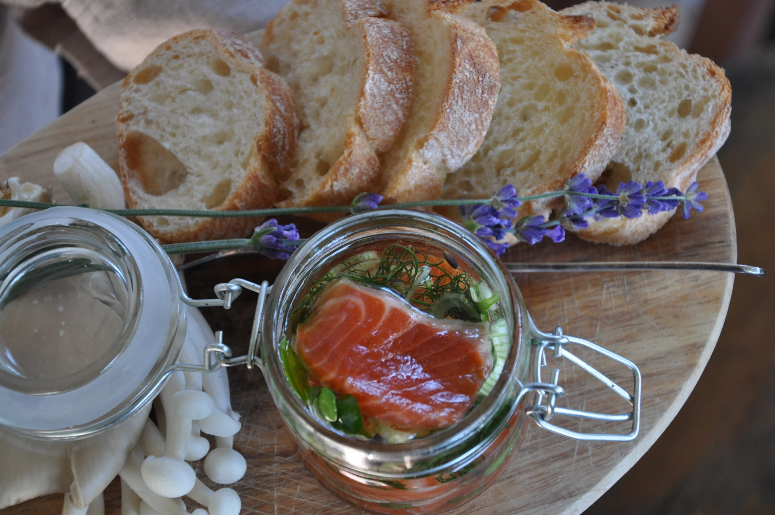 Oil-cured Coho salmon. We're still waiting on the seafood "charcuterie" revolution. Photo by Polished Brands.