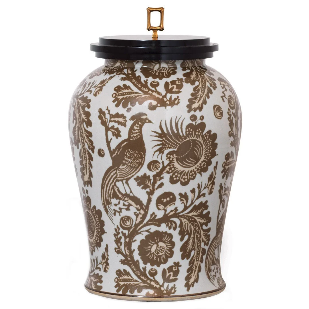 Scalamandre Maison Arcadia Jar from Layla Grayce 