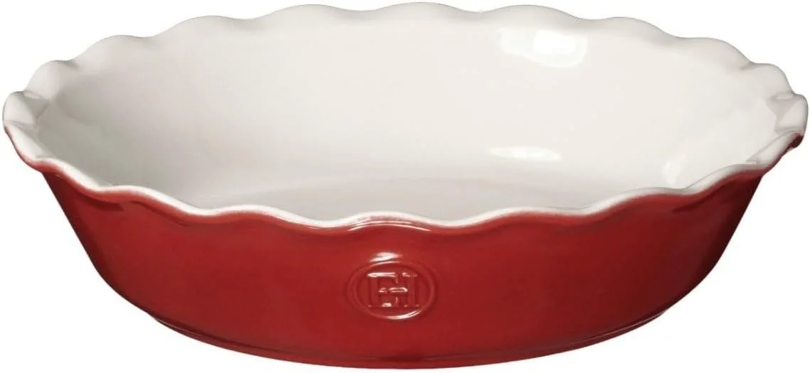 Emile Henry 9" Pie Dish - Modern Classics Collection | Rouge