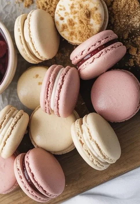 French Macrons - Seasonal - set of 4