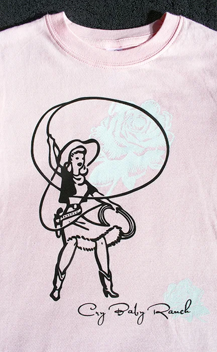 Rodeo Rose t-shirt