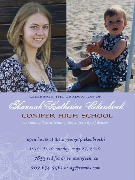 Graduation invite