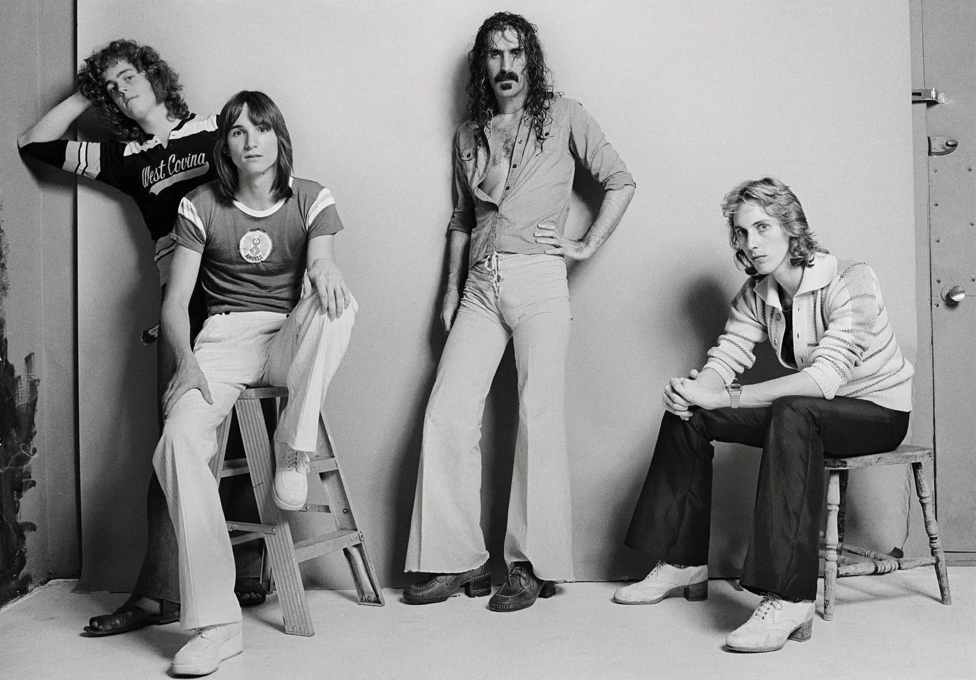 Frank Zappa group shoot