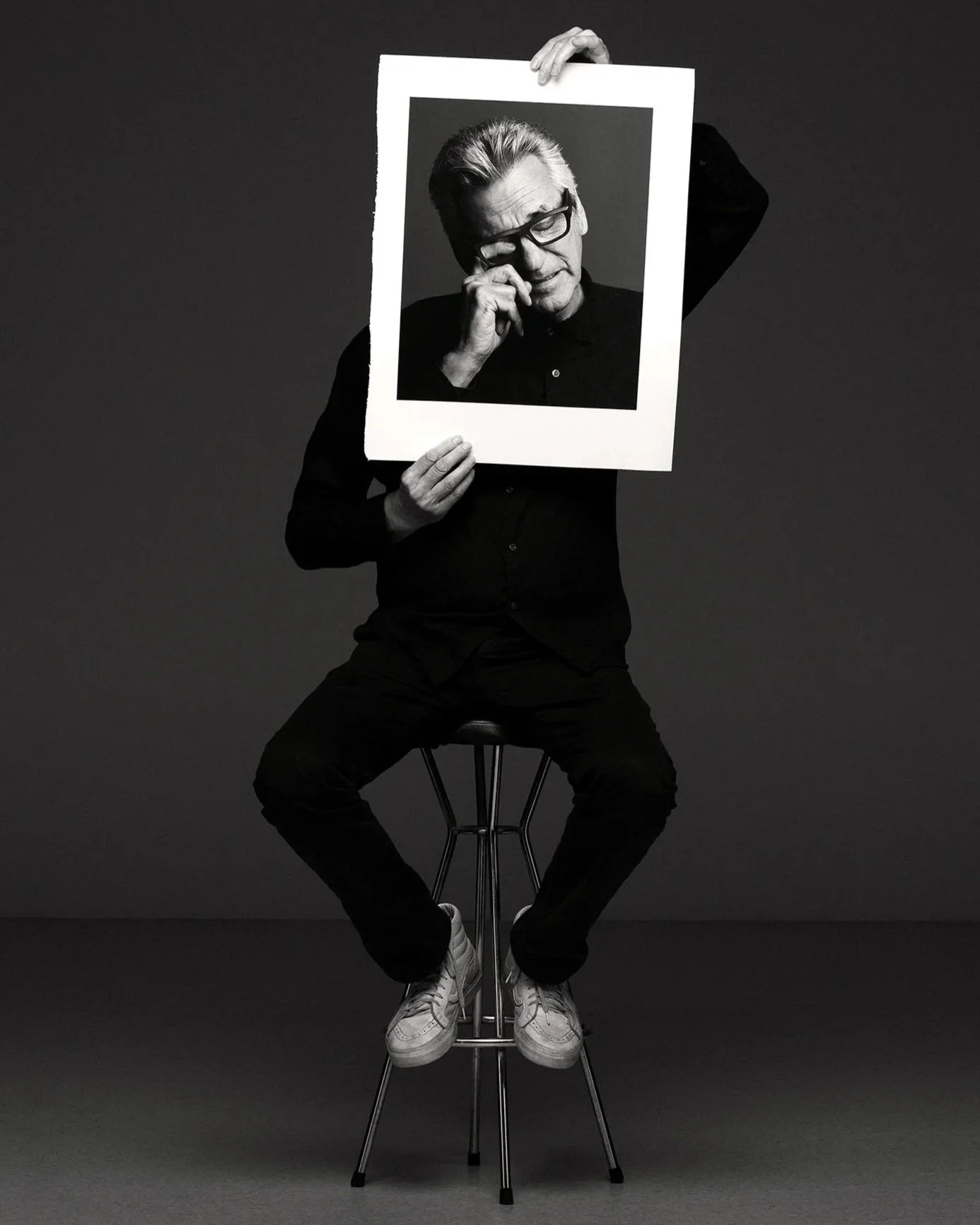 Self portrait of Gary Heery from his X Portraits series