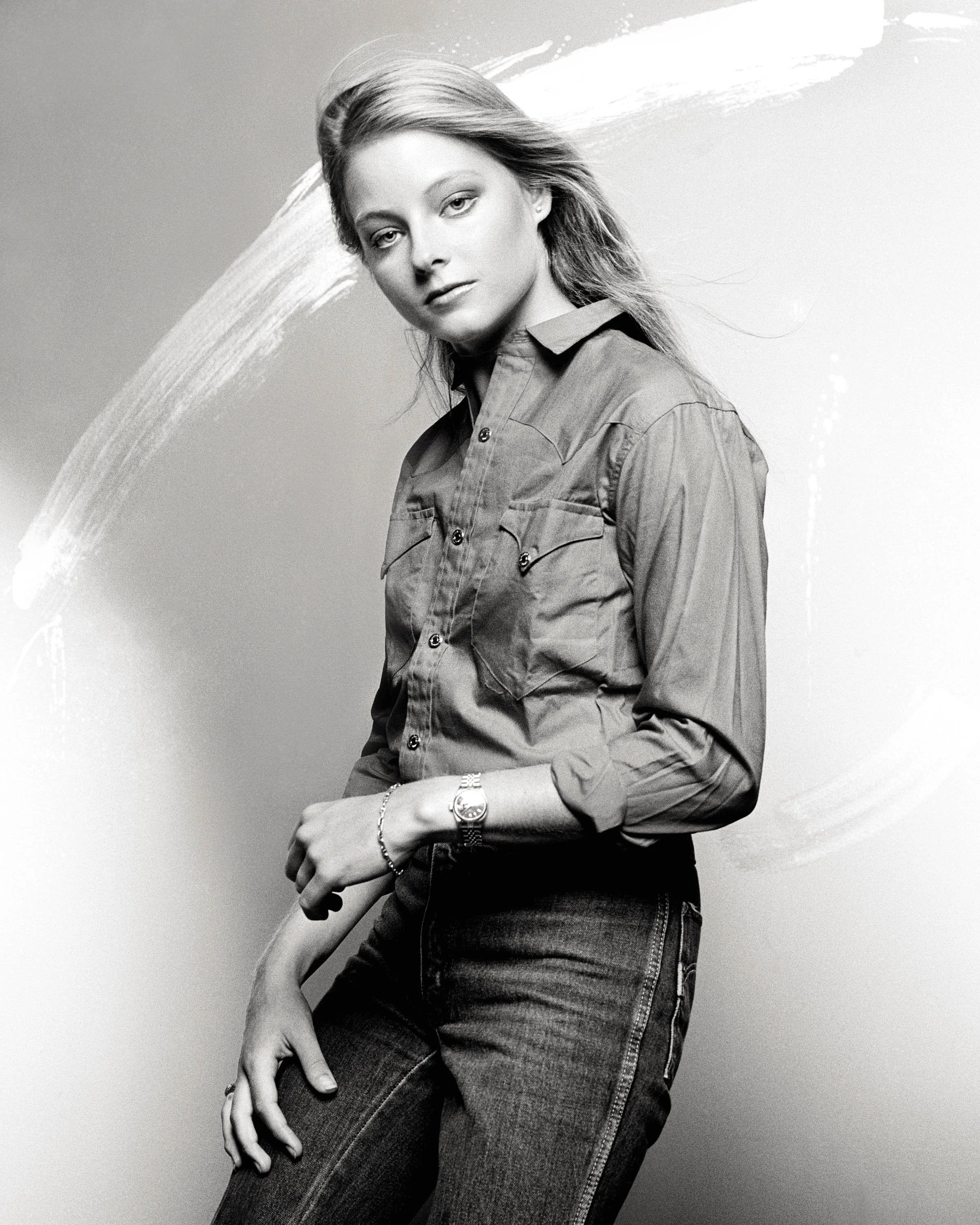 Young Jodie Foster in 1980