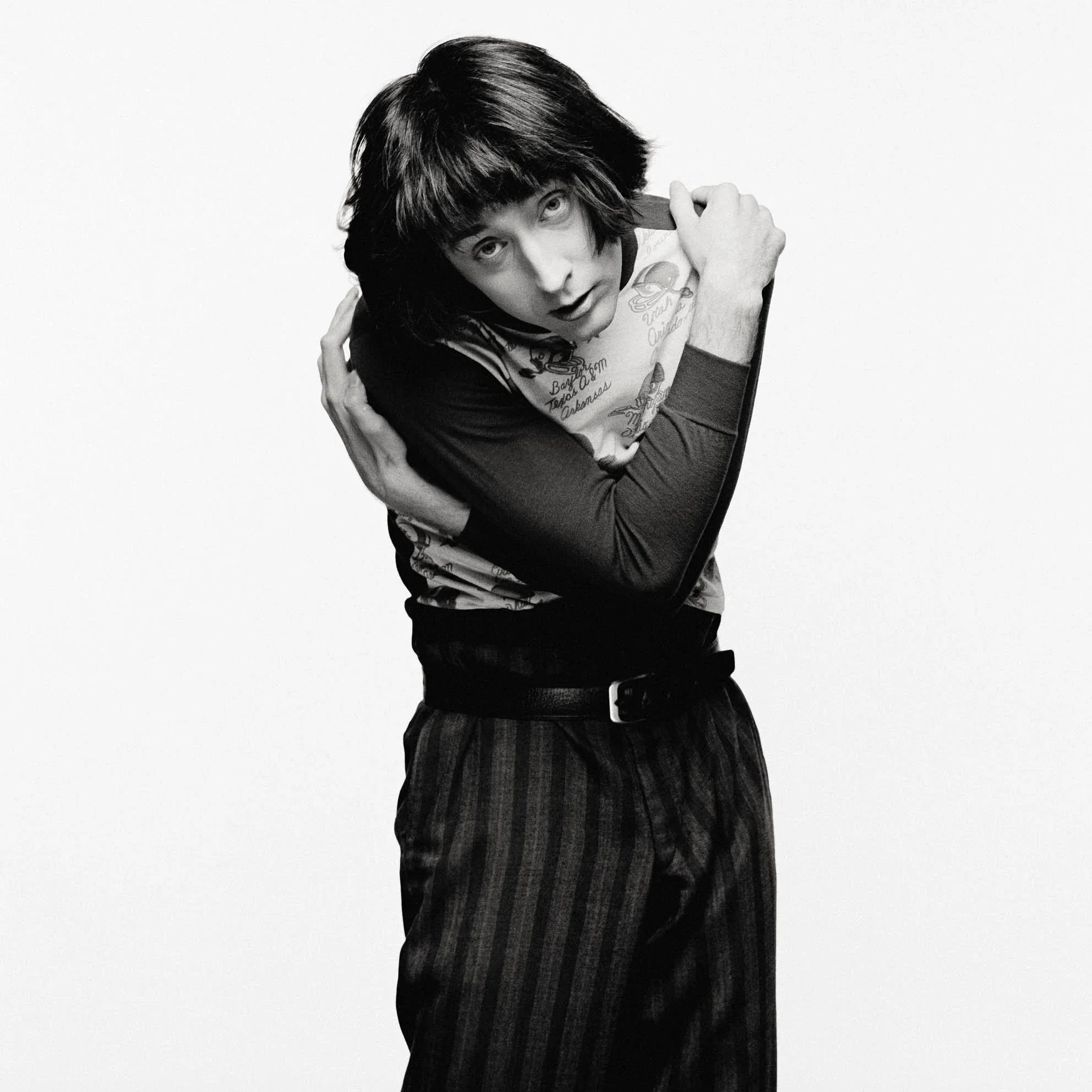 The American stand-up comedian and actor Emo Philips portrait taken by Gary Heery