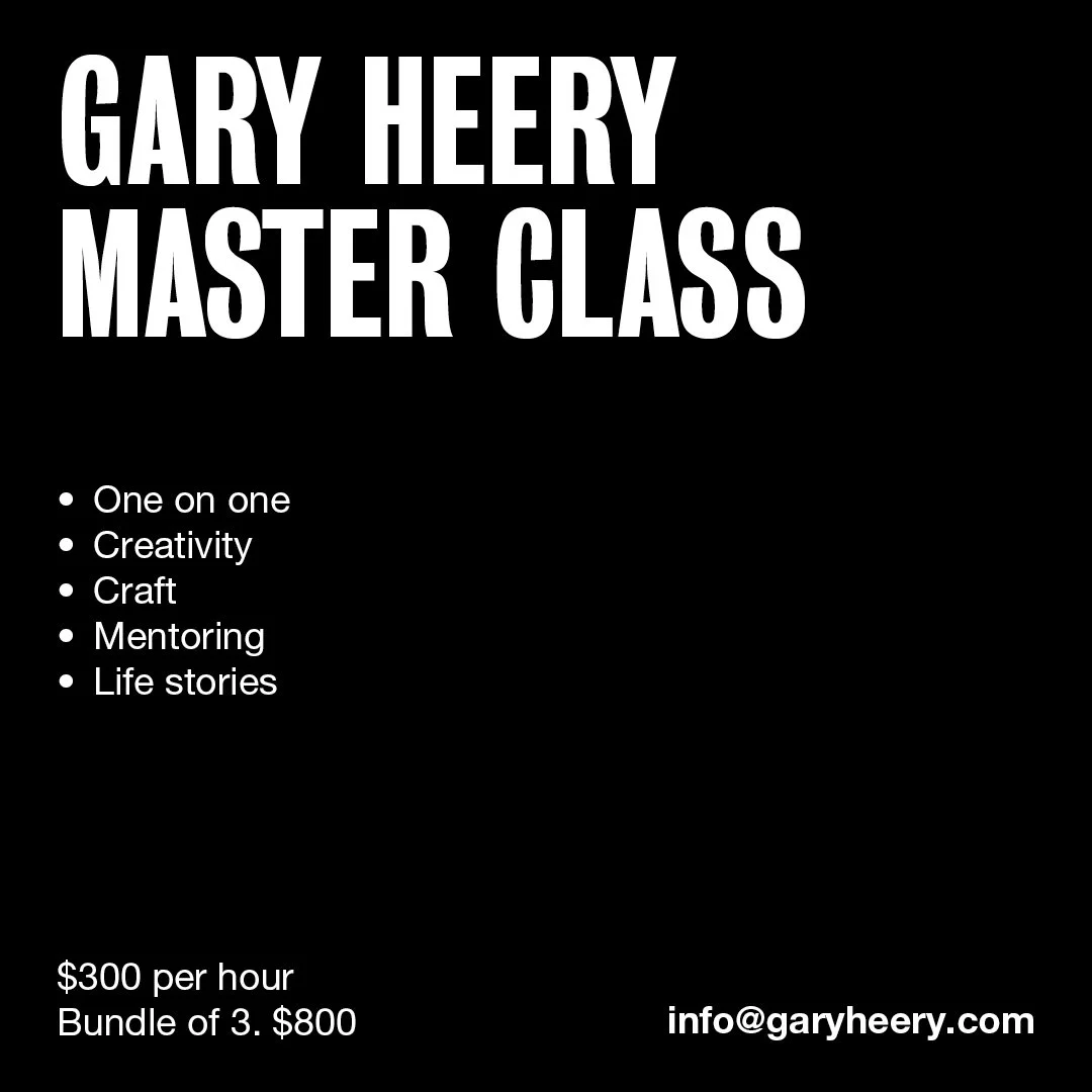 Information about Gary's Master Class in an image post