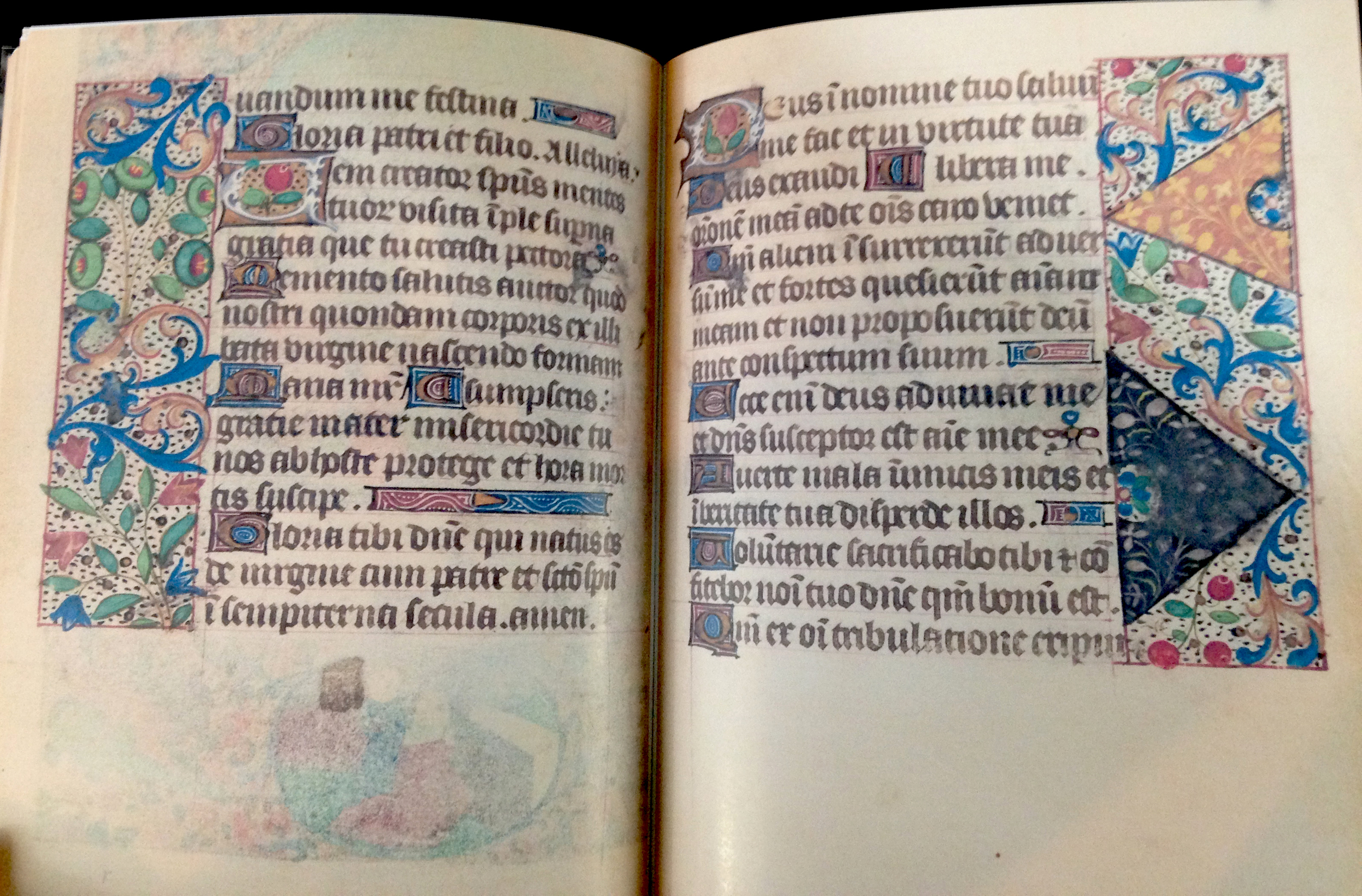 CATHOLIC CHURCH Facsimile BOOK OF HOURS USE OF ORLÉANS 1490