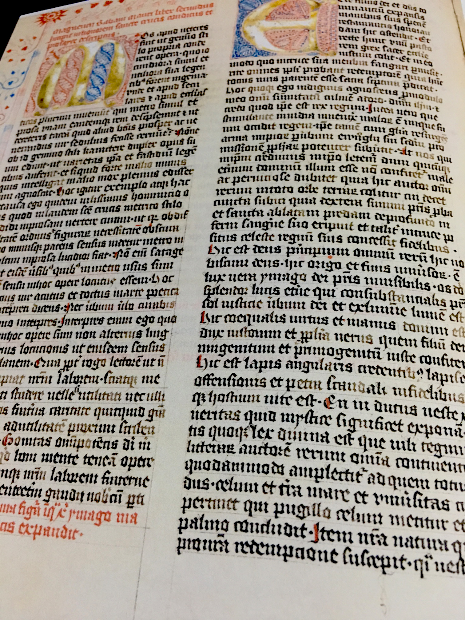 Facsimile 1414 AD Paupers' Bible 