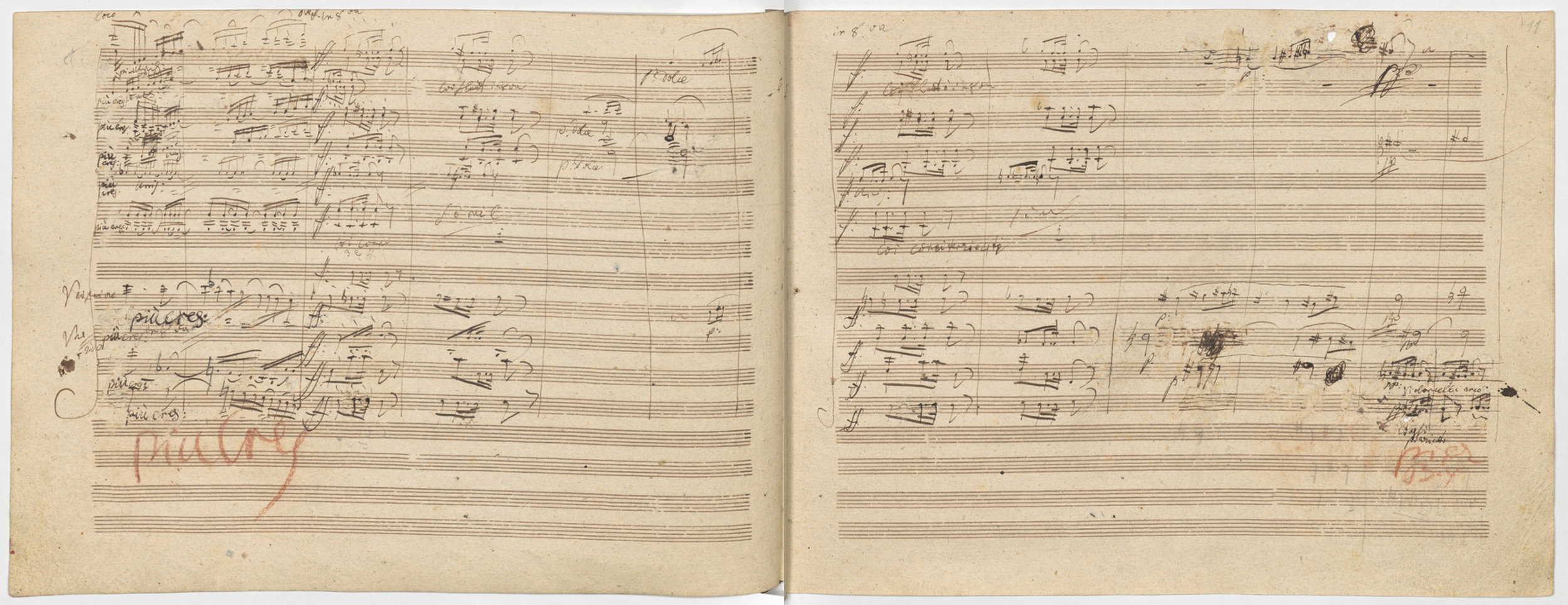 Opus　Minor,　Number　A.　in　P.　Beethoven's　125　—　Symphony　D　Manuscripts