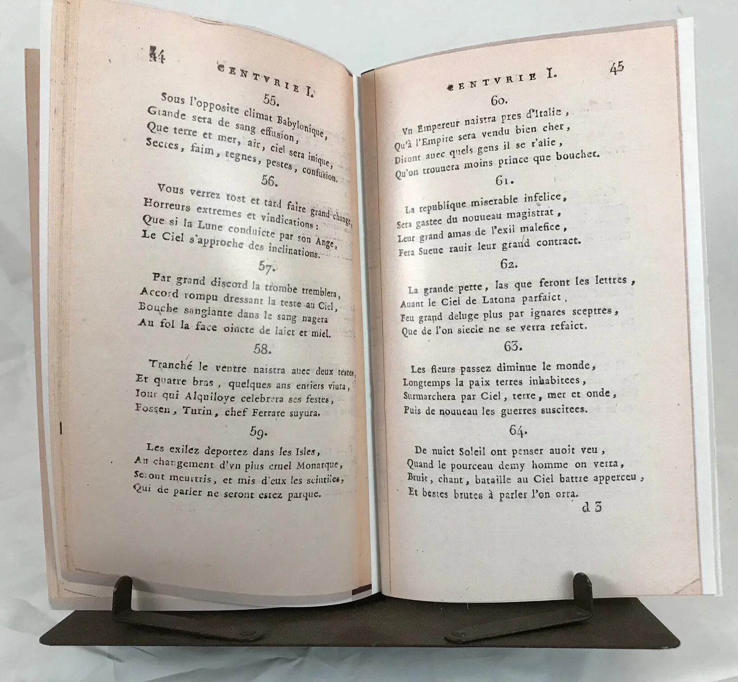 prophecies of nostradamus 1555 les prophesies a p manuscripts