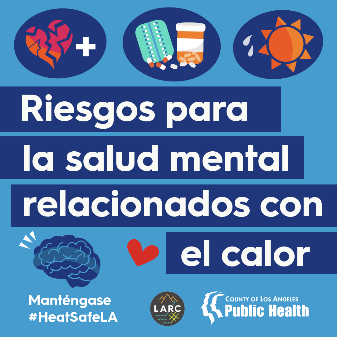 Calor y riesgos para la salud mental