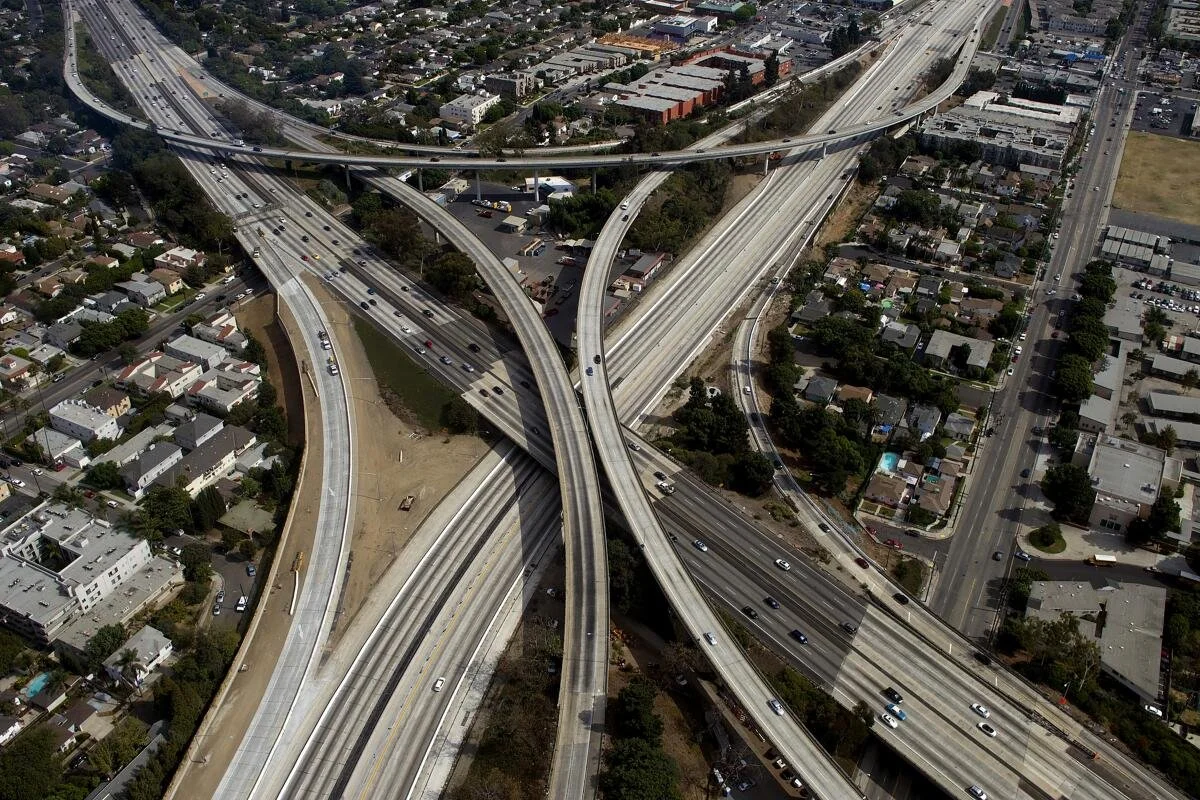 la freeway la times