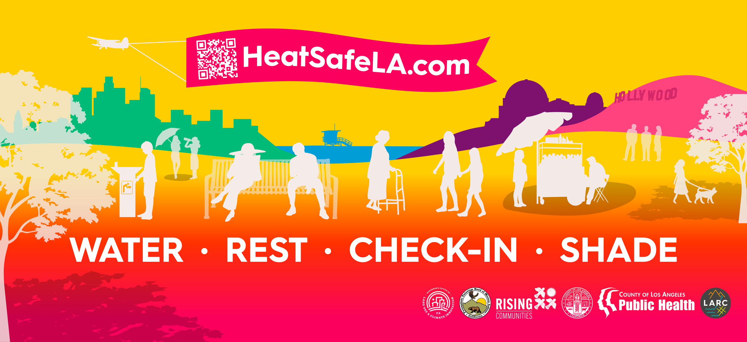 Water * Rest * Shade * Check-In HeatSafeLA.com