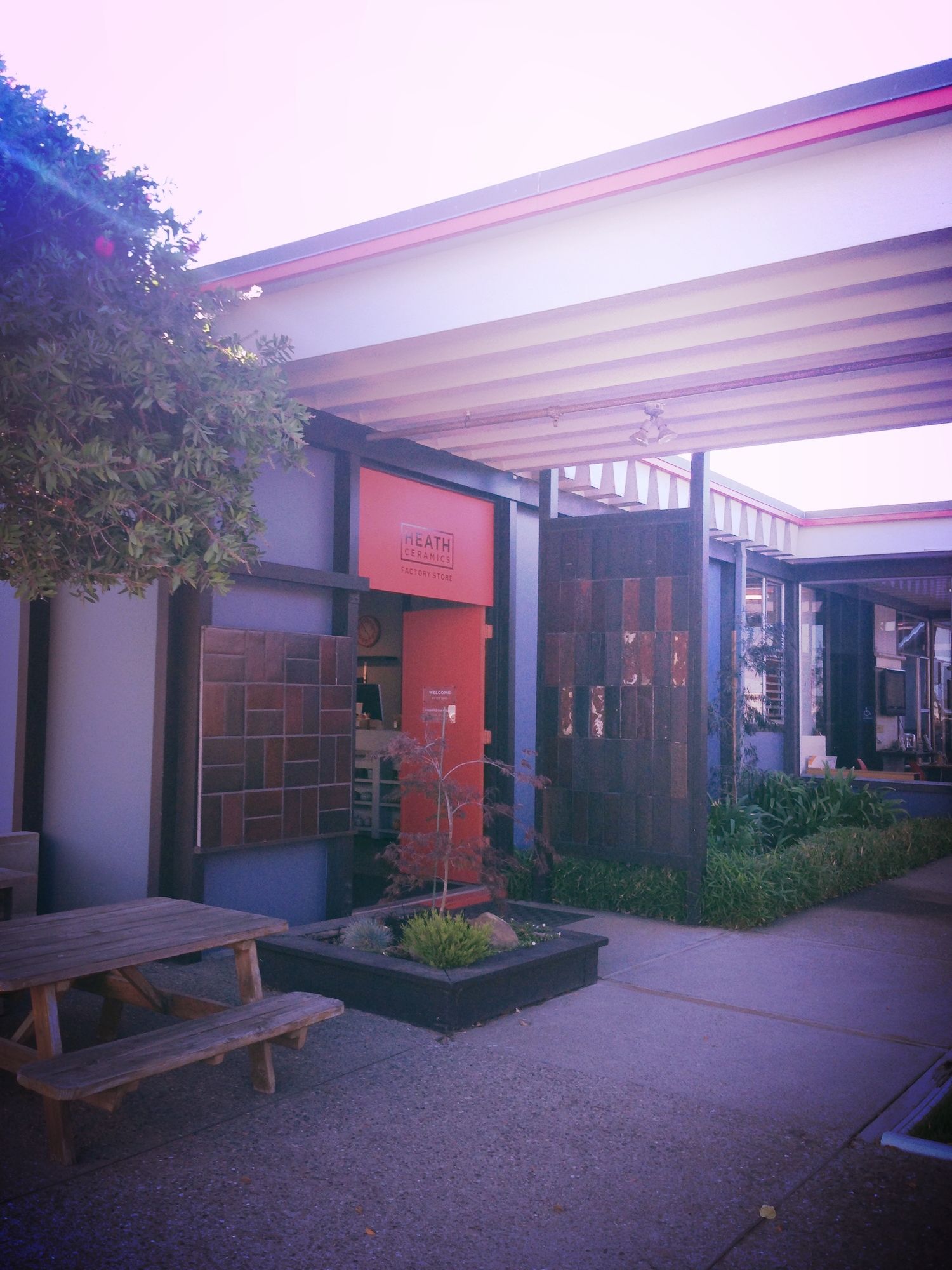 Heath Ceramics factory and store in Sausalito