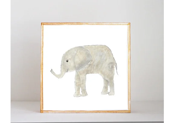 Elephant Side View