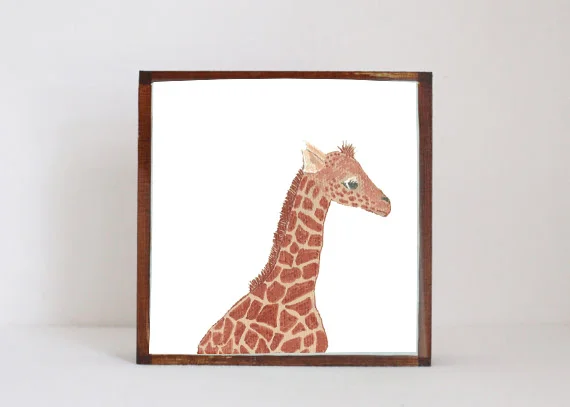 Giraffe Side View