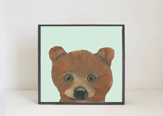 Kodiak Bear Face