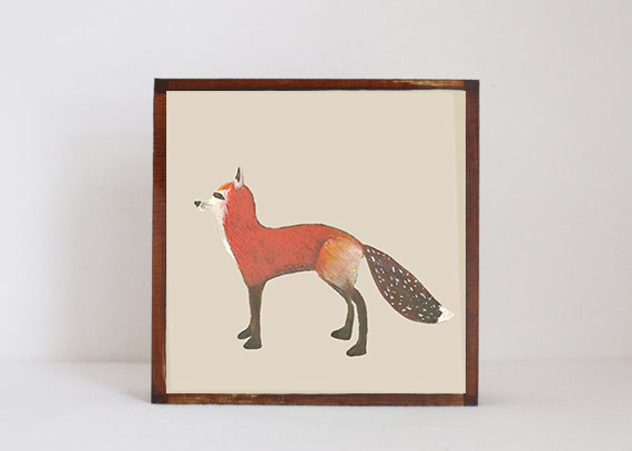 Red Fox Side View