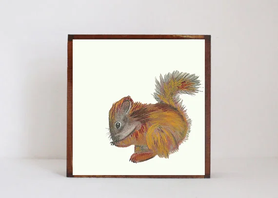 Squirrel Side View