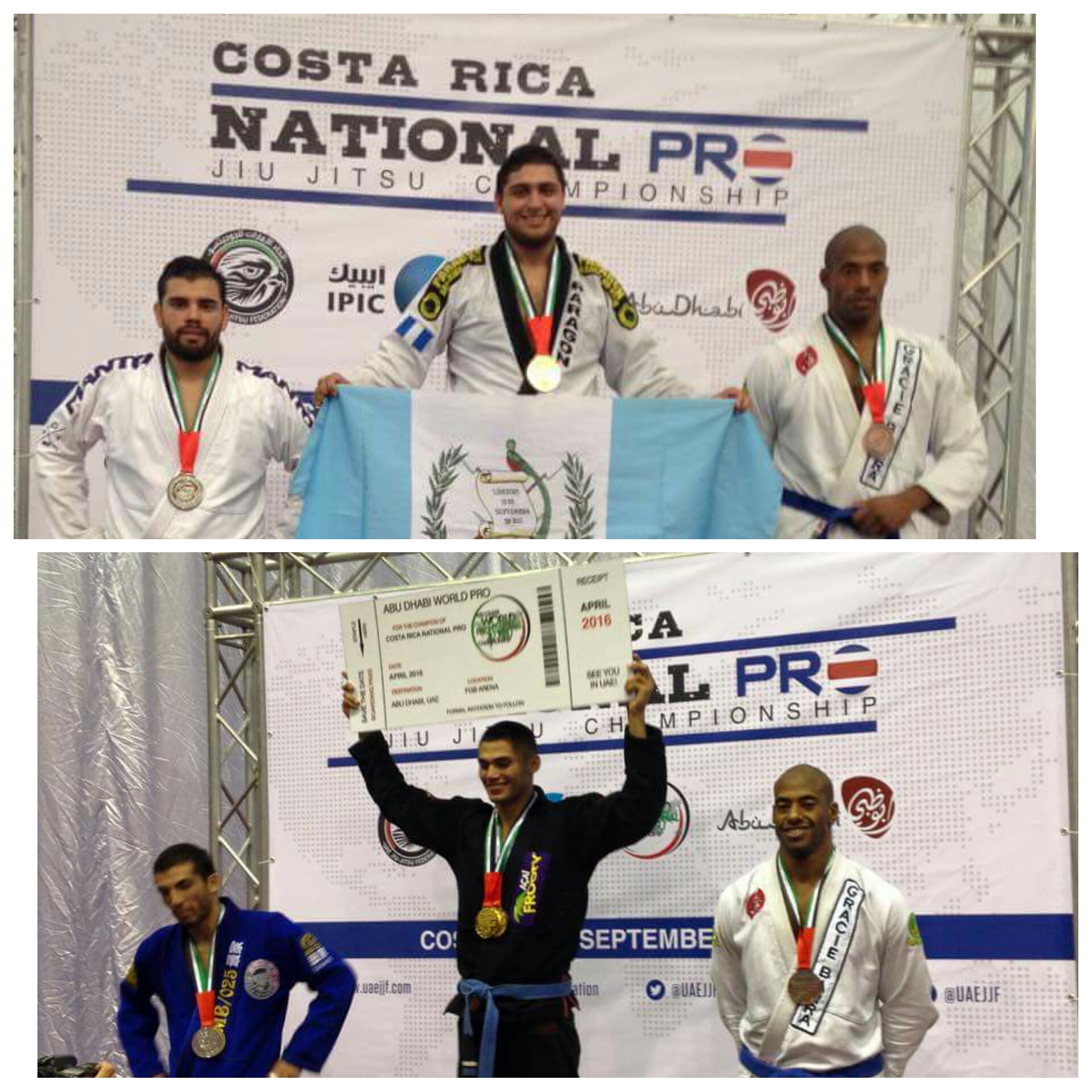 Costa Rica National Pro 9/2015 Bronze-Blue Belt Super Heavy Bronze-Blue Belt Open Weight Class