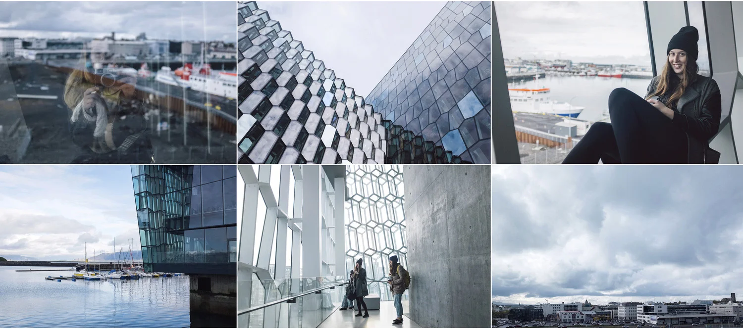 Harpa concert hall, Reykjavik