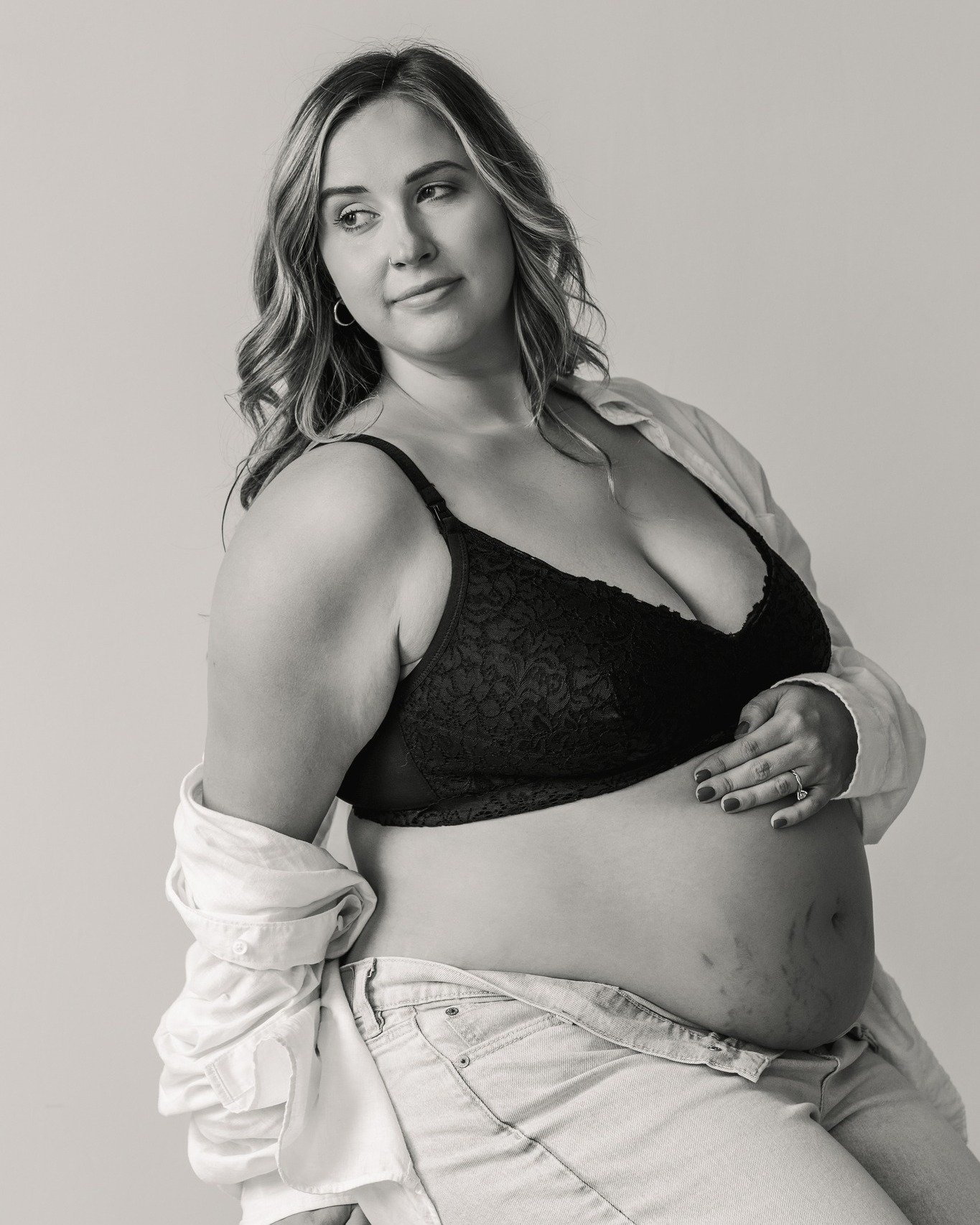 Had so much fun photographing these soon to be parents. Baby #1 is scheduled to arrive early September!

#maternityphotography #studiosession #babybump