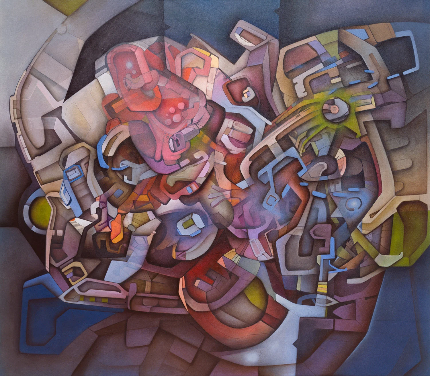 "SCWB11" Acrylic on Canvas 42 in. x 48 in.
