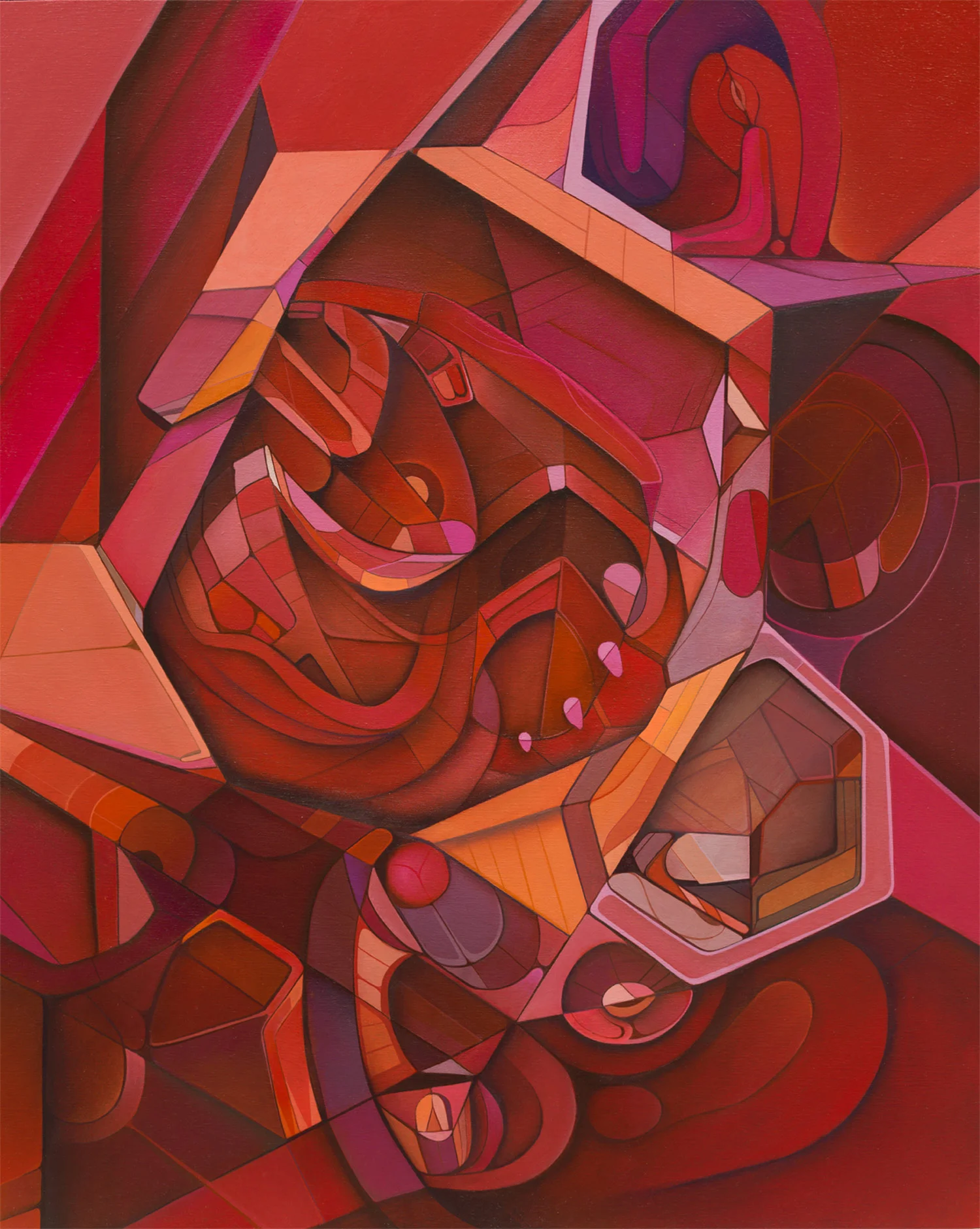 "S&D" Acrylic on Panel 16 in. x 20 in.