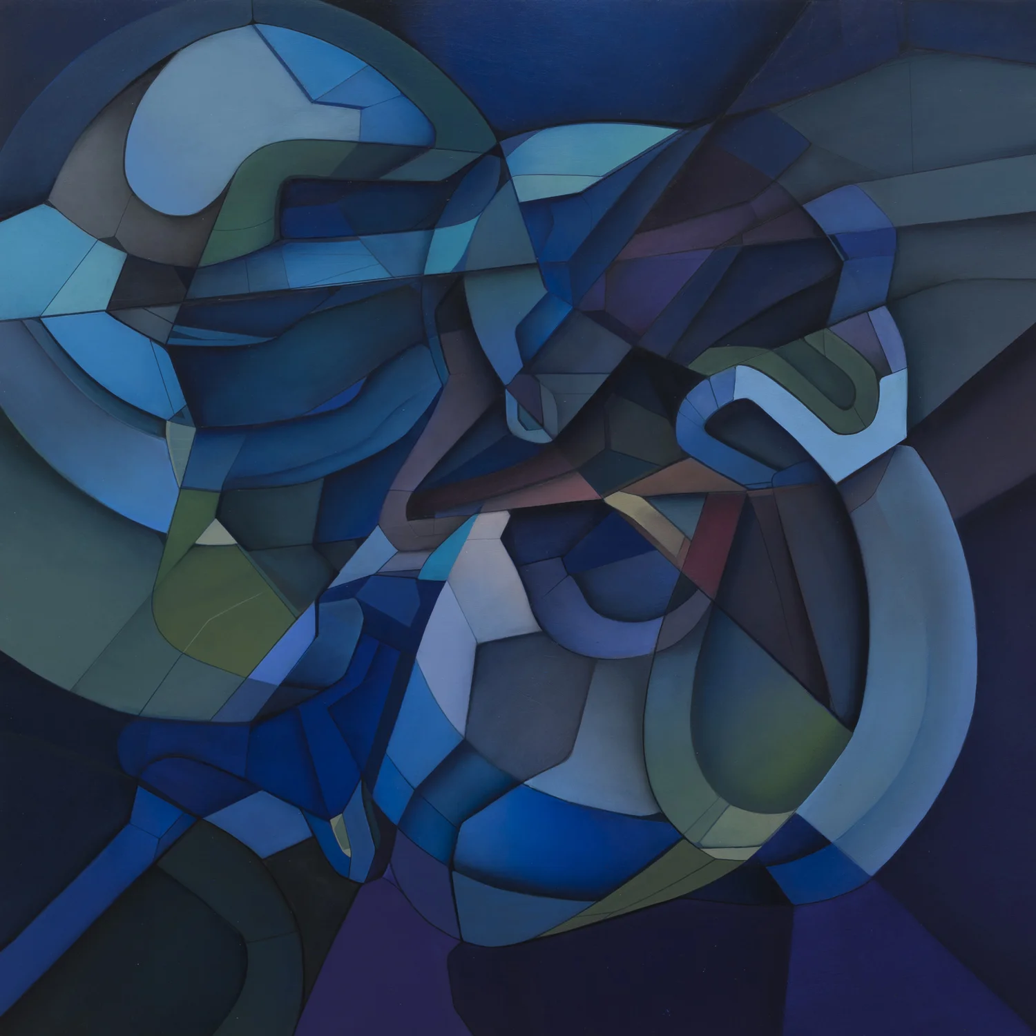 CFBL719 - Acrylic on Panel 24 in. x 24 in. (2014)
