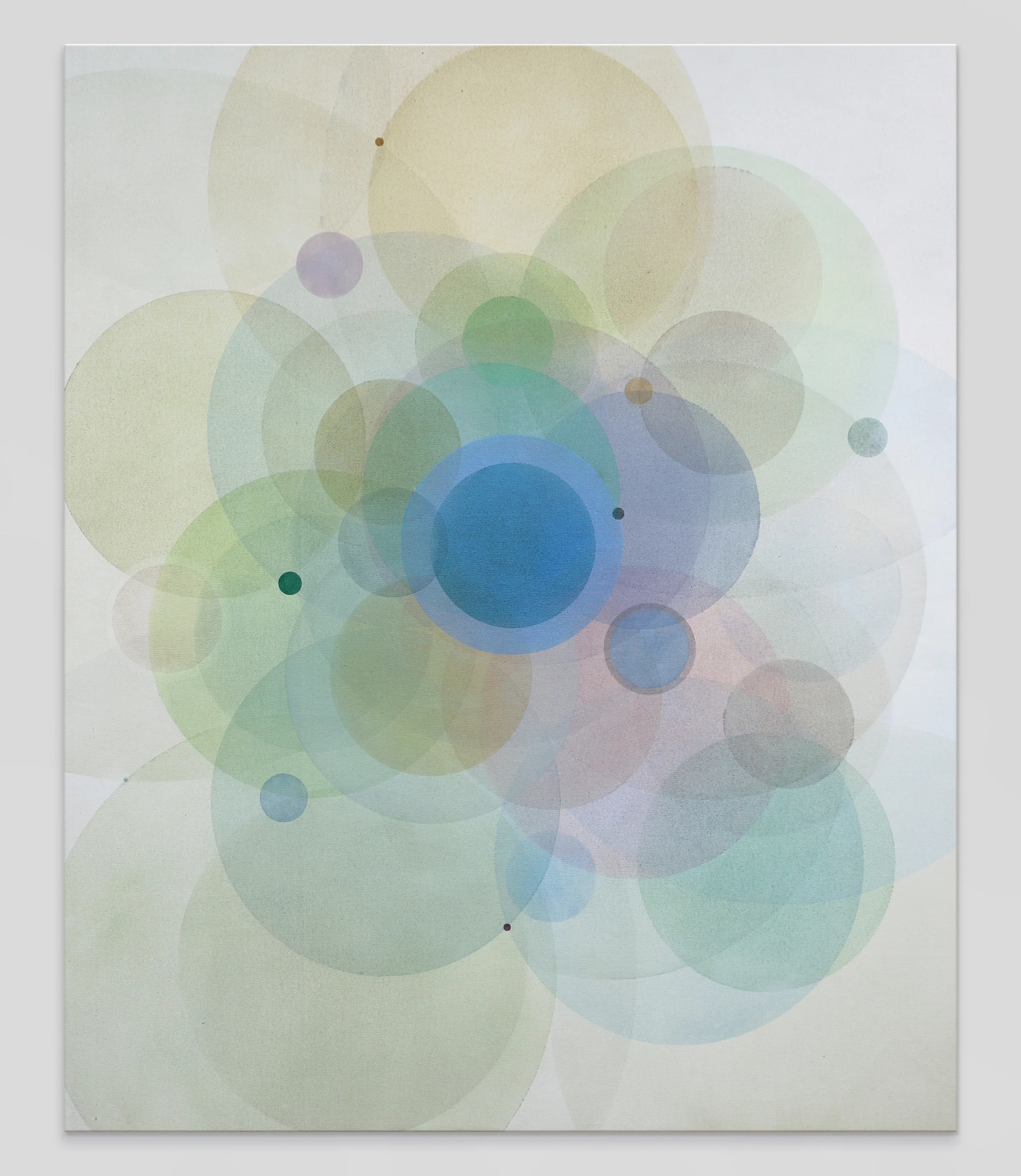 Day Map S1417 Acrylic on Canvas 50" x 60" (2017)