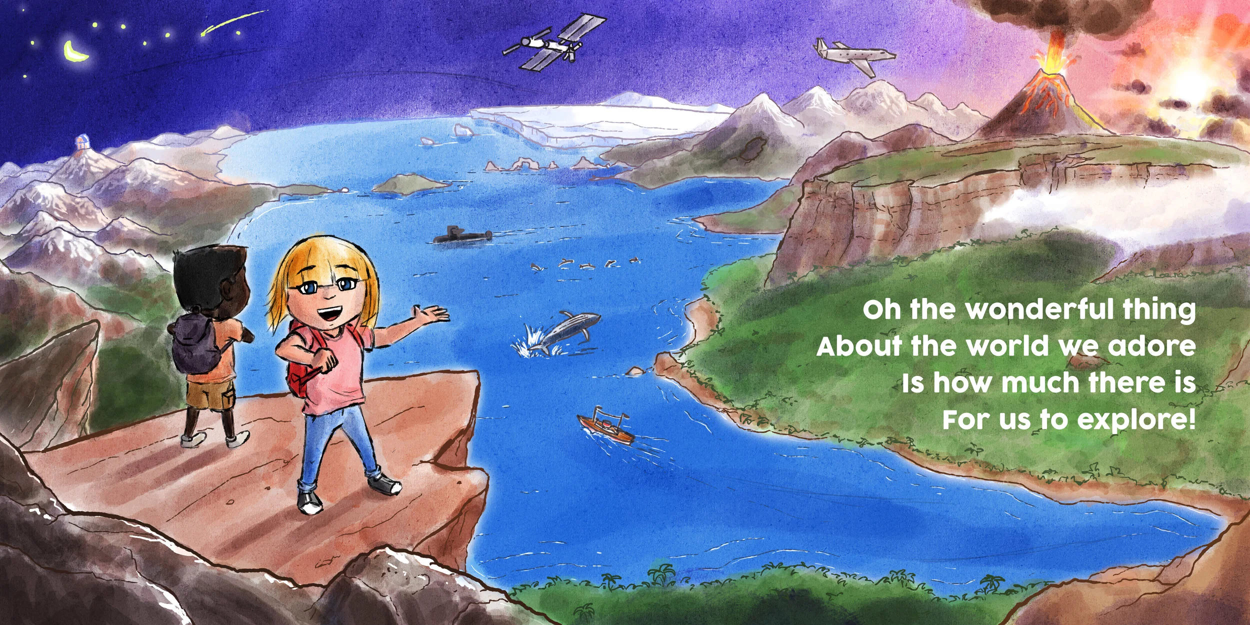 Explore! Children's Book Page