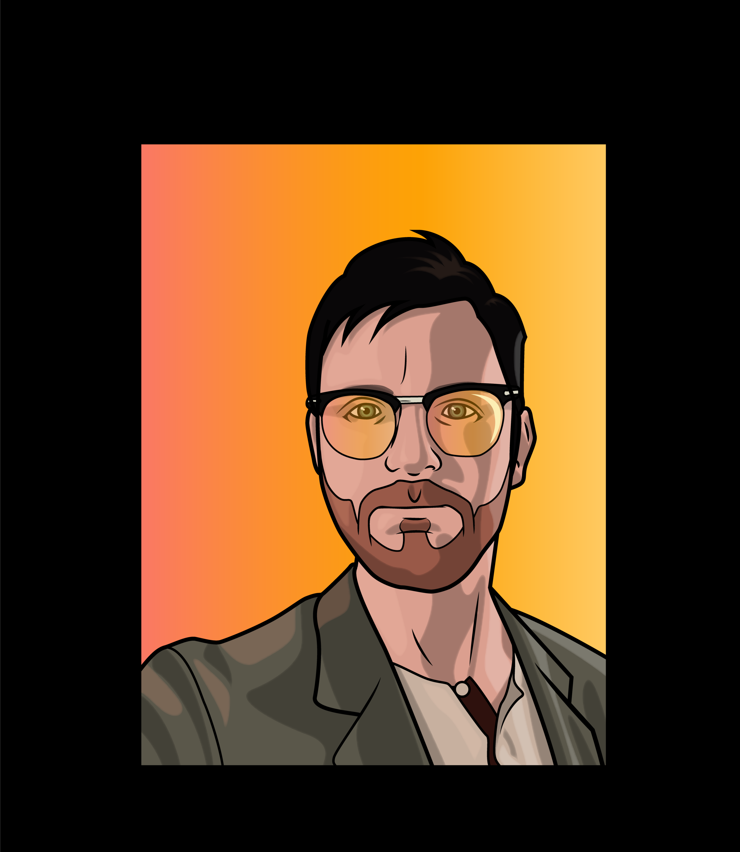 Archer-style Chris