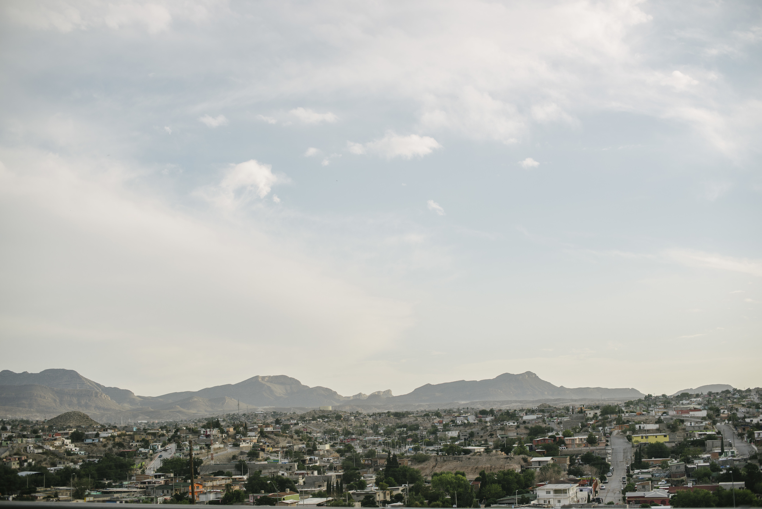This is Juarez, Mexico, as seen from El Paso, Texas.