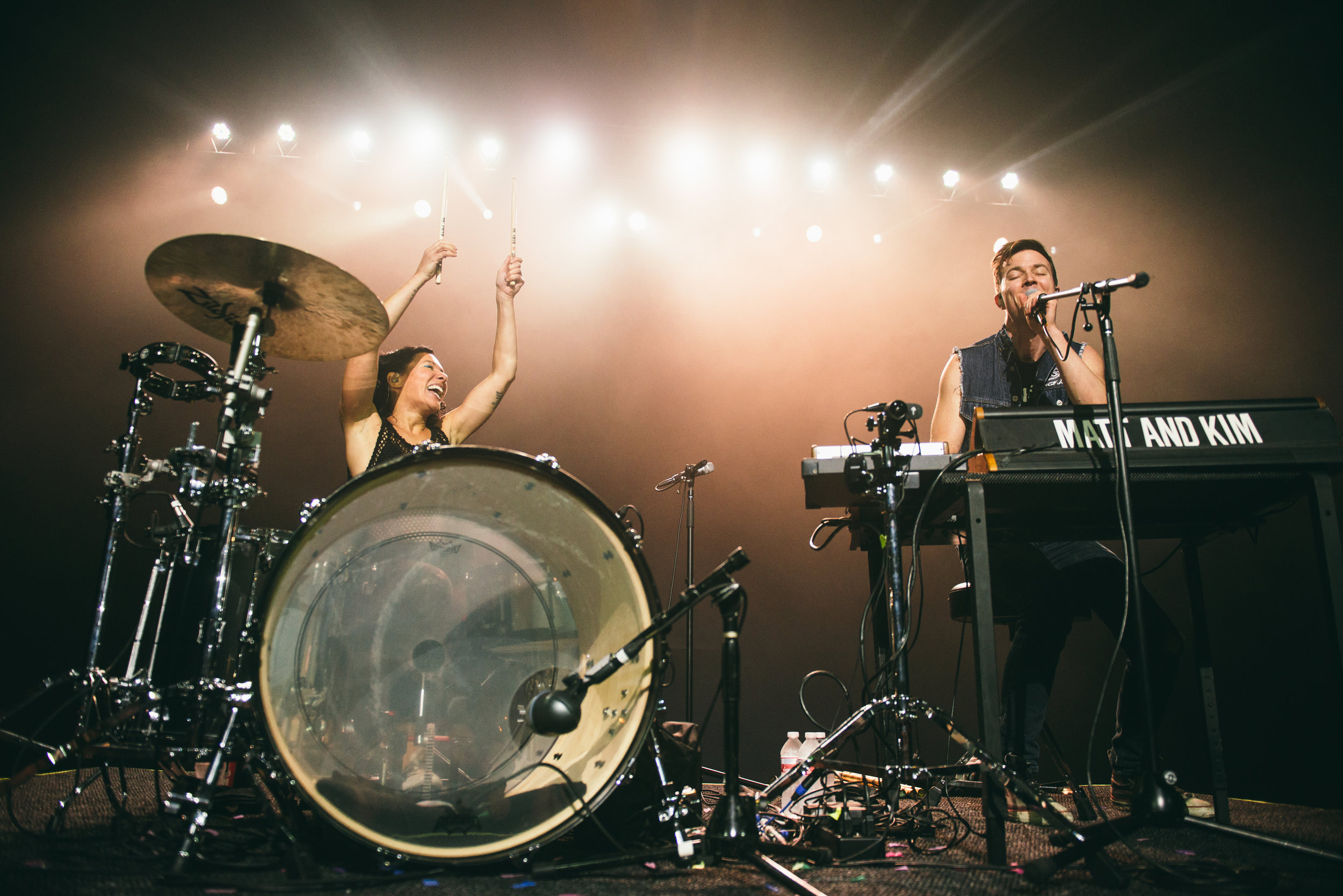 November 2016 • Matt and Kim • The Bomb Factory • Dallas, TX