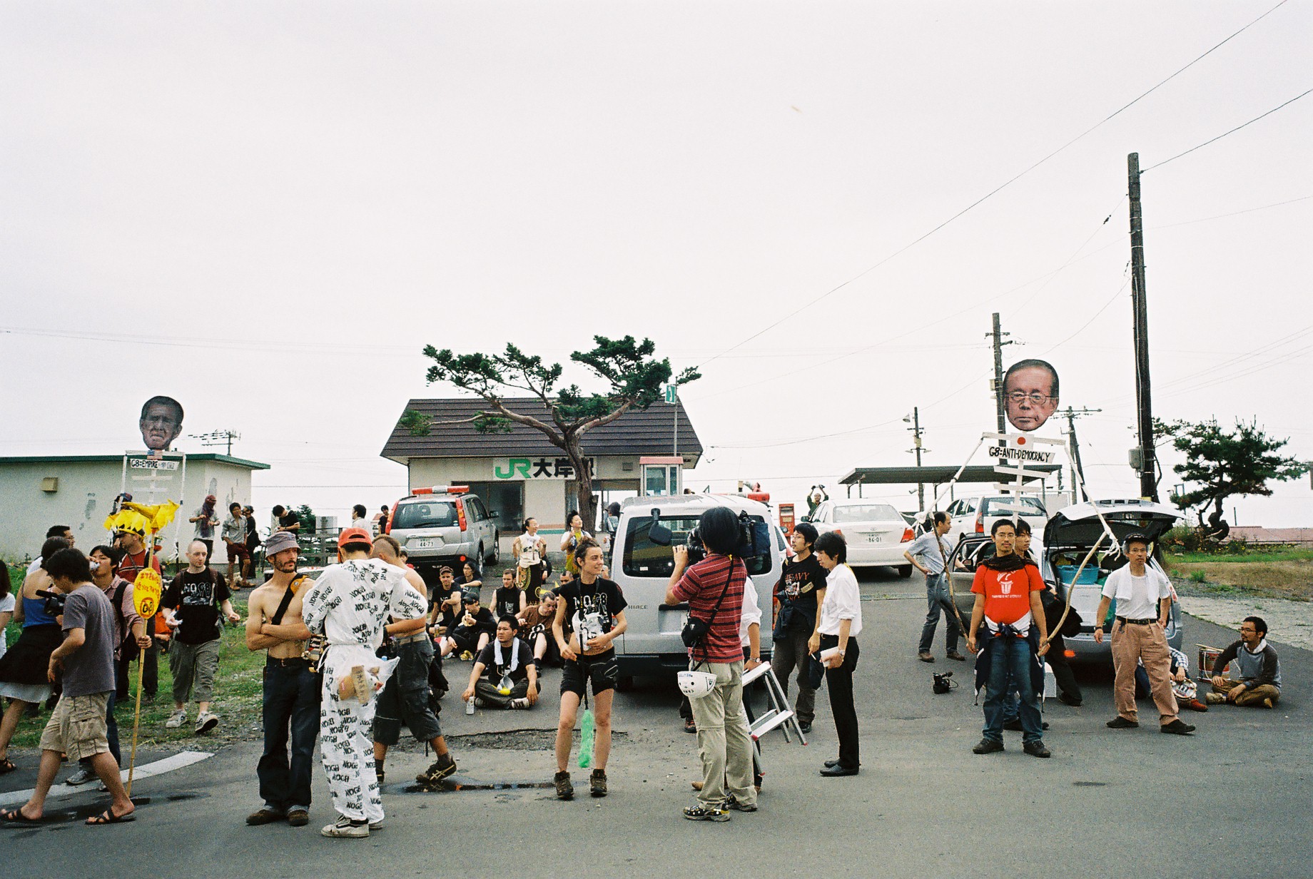  Anti-G8 Action in Japan, Hokkaido, Japan, 2008. 