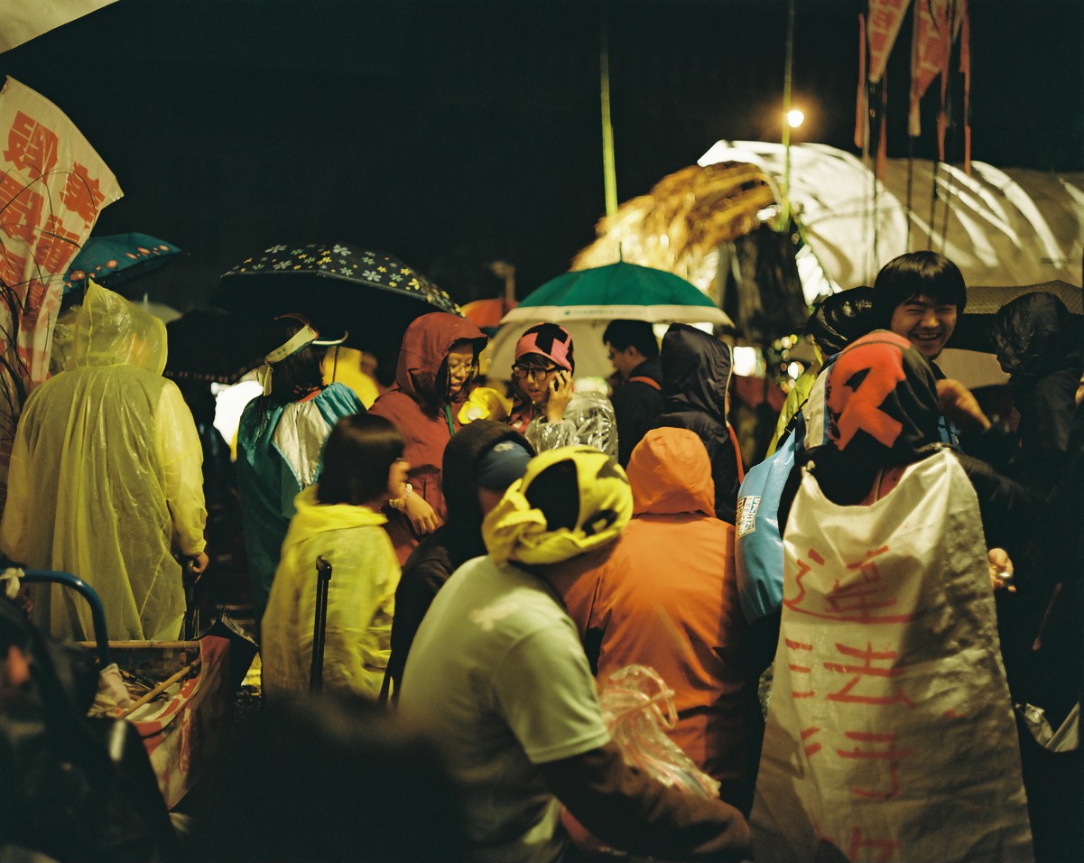  Anti-Miramar Resort march, Taipei, Taiwan, 2013. 